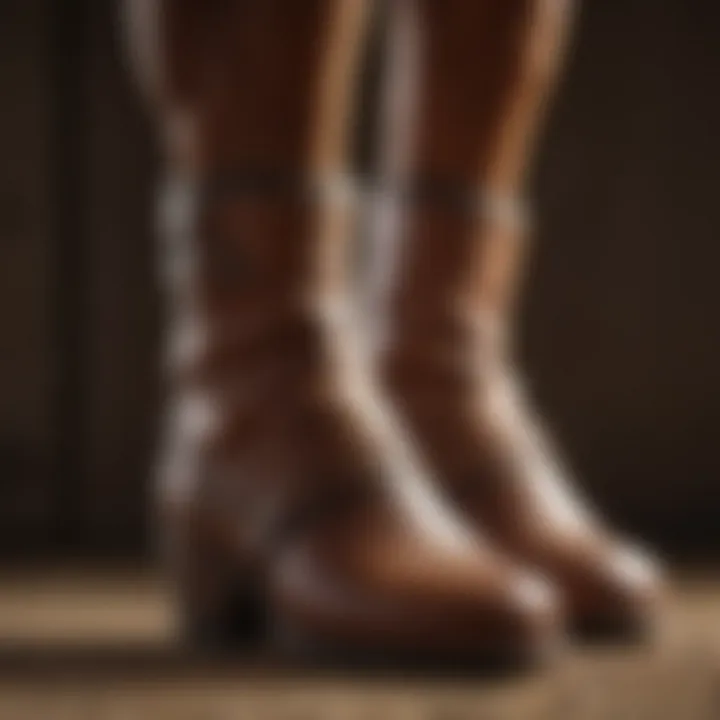 Close-up of various types of horse booties and their materials