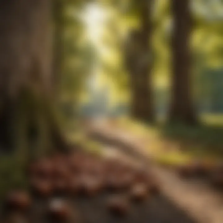 Infographic on environmental benefits of American chestnut trees