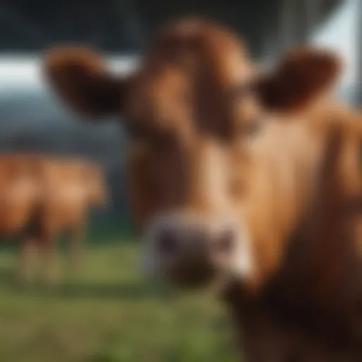 Advanced AI technology in cattle monitoring