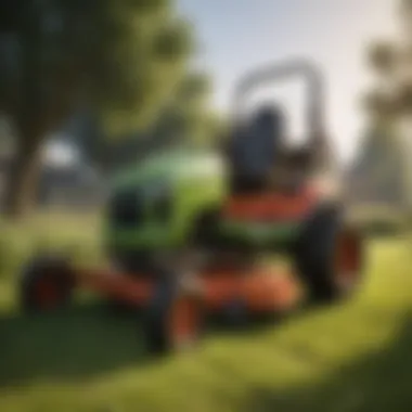 Technological Innovations in Lawn Maintenance Equipment Technological integration in a grasshopper mower for optimized functionality