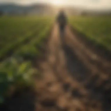Challenges of Unsustainable Agriculture Infographic illustrating the challenges of unsustainable agricultural practices