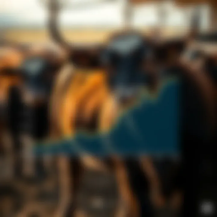 Beef Cattle Market Price Trends Graph showcasing beef cattle market price trends over time