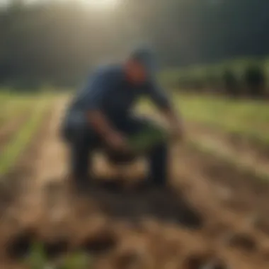 Infographic showcasing innovative agricultural practices
