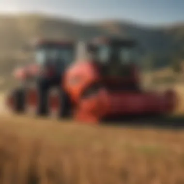 Diverse Types of Baler Machines Various types of balers, showcasing their diverse applications in agriculture.