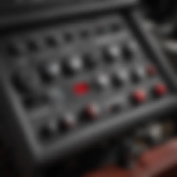 Control panel of a Briggs and Stratton tiller