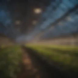 Advanced broad spectrum LED technology in a greenhouse