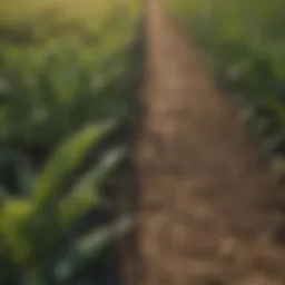 Vibrant farmland showcasing diverse crops in North Carolina