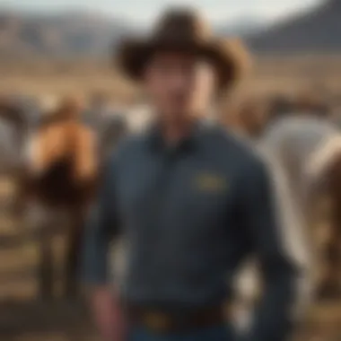 Classroom filled with students learning about ranching