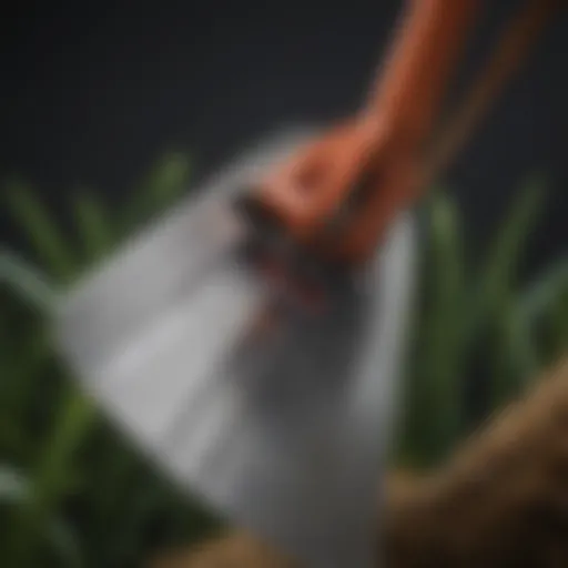 Close-up view of a CCM E Pro Blade showcasing its cutting edge technology