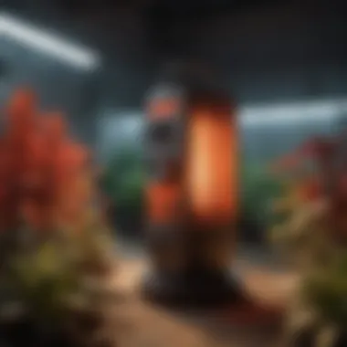 Harnessing Infrared Technology for Optimal Plant Care Infrared heater in a horticultural setting