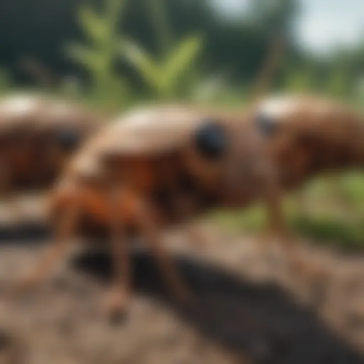 Close-up of common pests targeted by Terminix