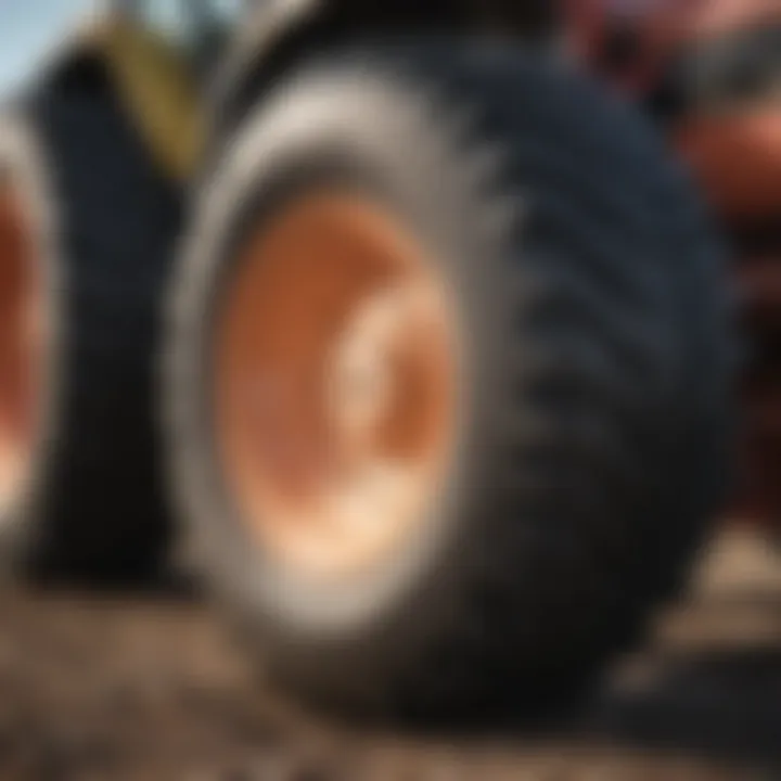 Common tractor tire sizes for farming