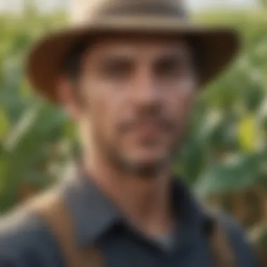 Diverse crops in ecological farming practices