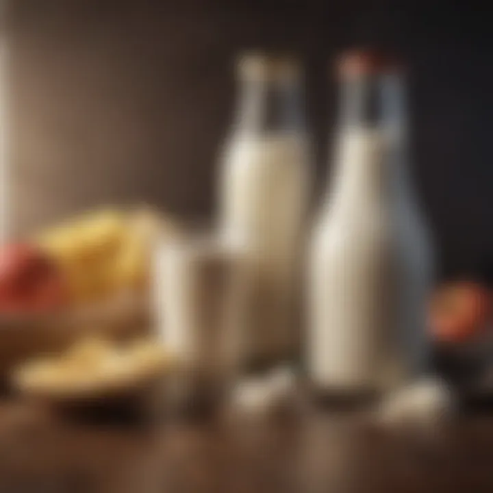 Nutritional benefits of dairy products sourced from cows.