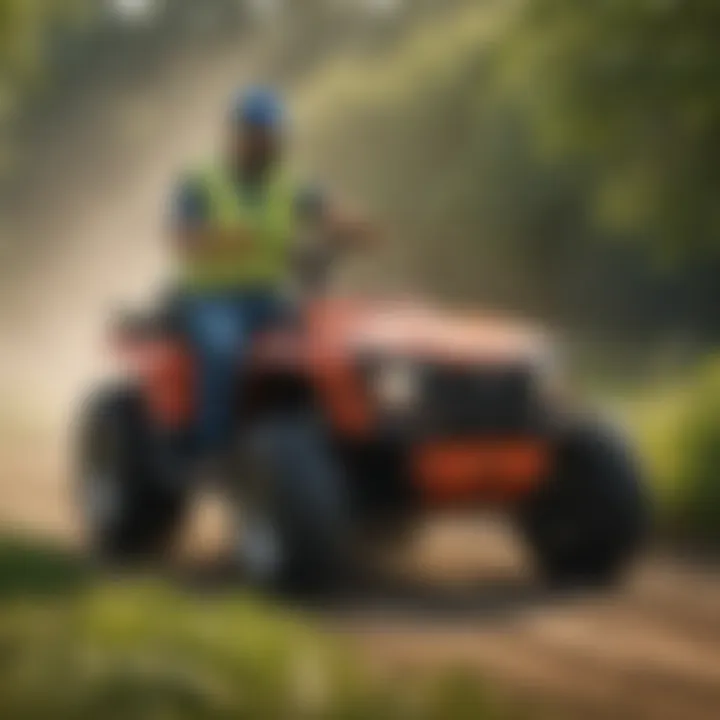 Illustration depicting the safety precautions to consider when using SpeedZone Southern Broadleaf Herbicide
