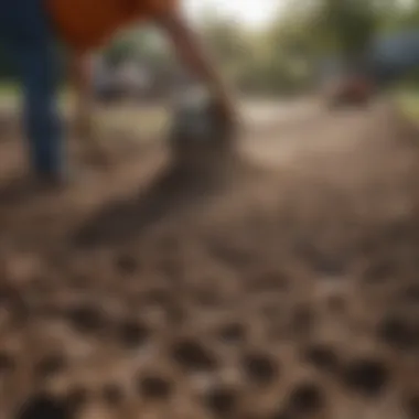 Preparing the soil for sod installation