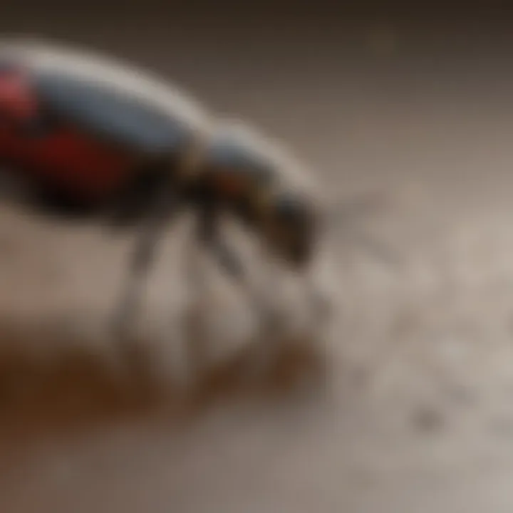 Close-up of bug spray ingredients showing natural options