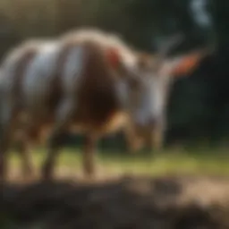 Lifecycle stages of ticks affecting goats