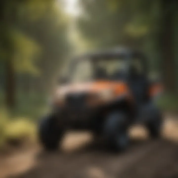 Lighting upgrades for improved visibility on Kubota RTV