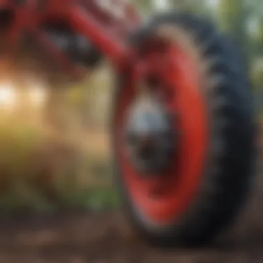 Spring Mechanism in Agricultural Equipment Illustration of spring mechanism in agricultural equipment