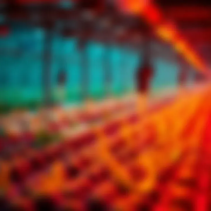 Illustration showing optimal crop growth with temperature regulation