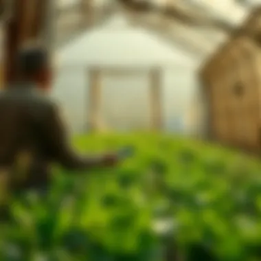 Engaging online course layout for agriculture