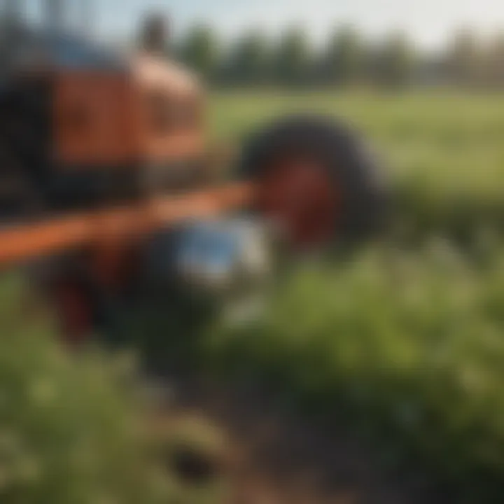 Mechanical equipment used for weed control