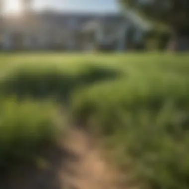 Well-maintained Bermuda Grass Lawn Healthy Bermuda grass lawn showing effective management