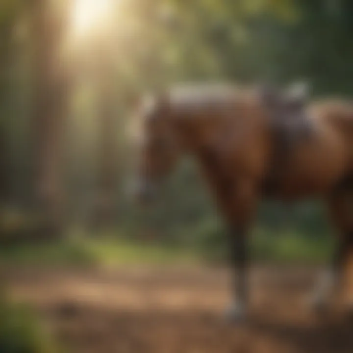 Equine environment with mosquito control measures