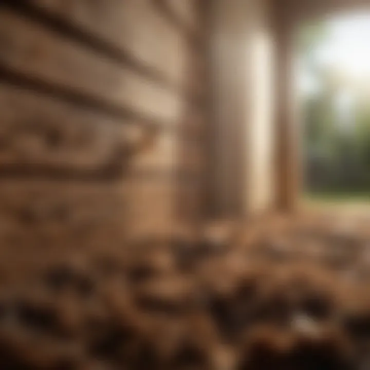 Home inspection for termite presence