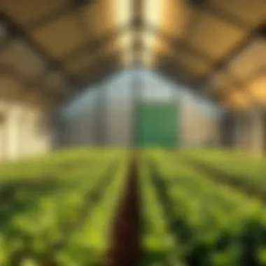 Energy-Efficient Farming Operations Energy-efficient farming operations using insulated buildings