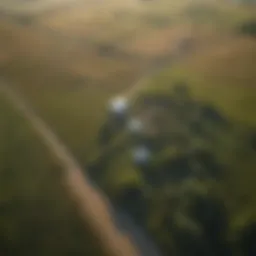 Expansive farmland in Eastern Iowa showcasing agricultural richness