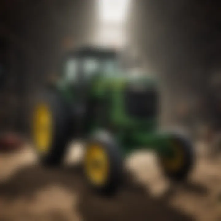 Maintenance checklist for a big John Deere tractor