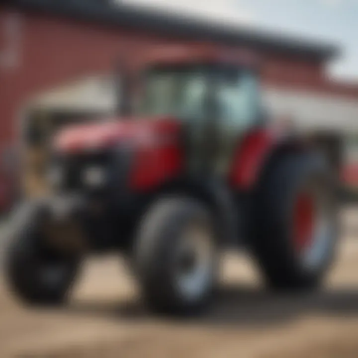 Overview of a Case IH dealership demonstrating community engagement