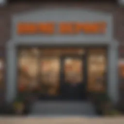 Exterior view of Home Depot store in Foley, Alabama