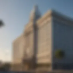 City skyline showcasing government buildings in Tampa