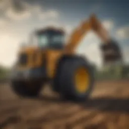 Heavy-duty Grabtec grapple showcasing advanced design for agricultural use