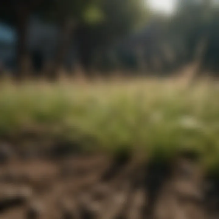 Comparison of grass seed types suitable for shaded areas