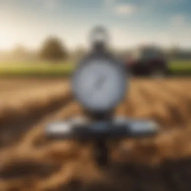 Precision Weighing in Agriculture High-capacity digital scale in agricultural setting