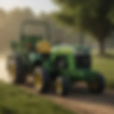 Technological Integration in John Deere Equipment Technological integration displayed on John Deere equipment