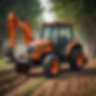 Maintenance routine for Kubota backhoe attachments