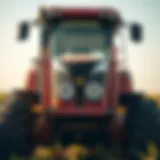 LaForge Front Hitch in agricultural setting