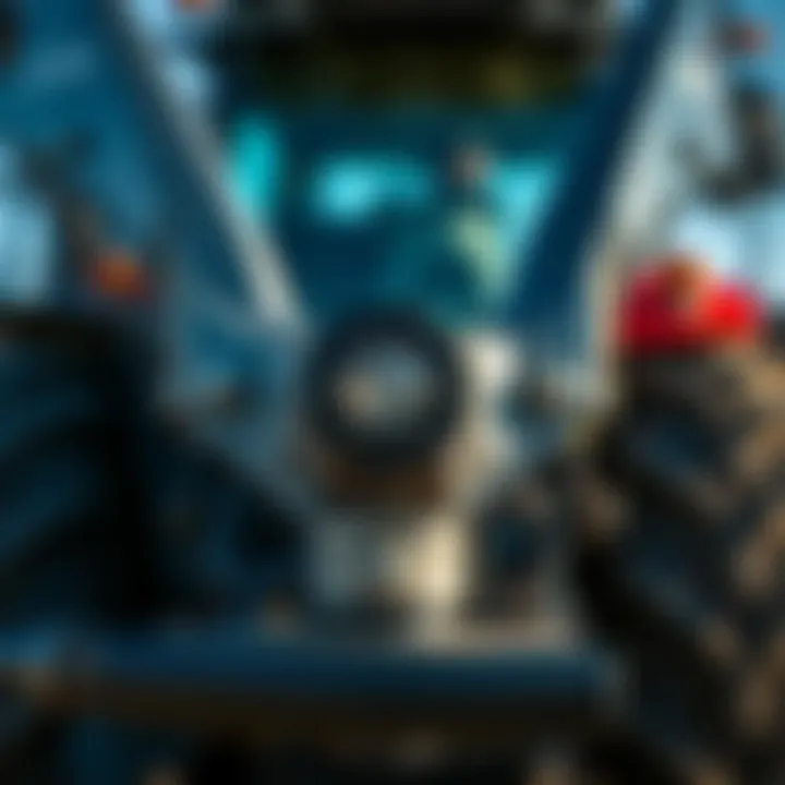 Close-up of LaForge Front Hitch design features