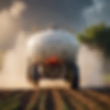 Application of Liquid Nitrogen on Crops Application of liquid nitrogen on crops