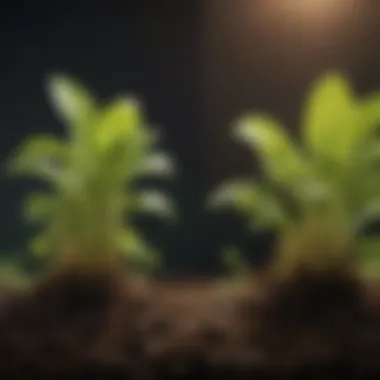 Comparison of Plant Growth with Nitrogen Comparison of plant growth with and without nitrogen