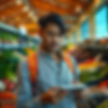 Consumer making informed food choices