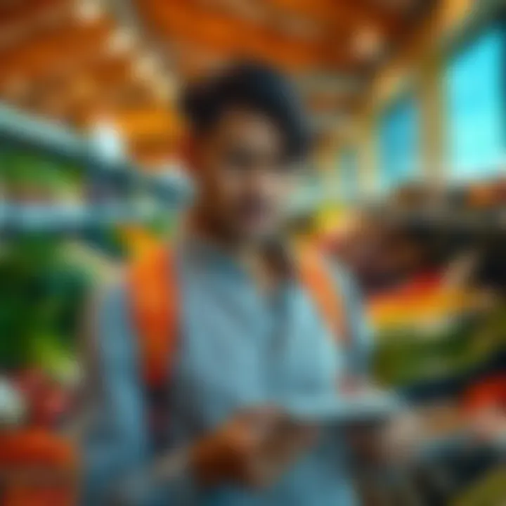 Consumer making informed food choices