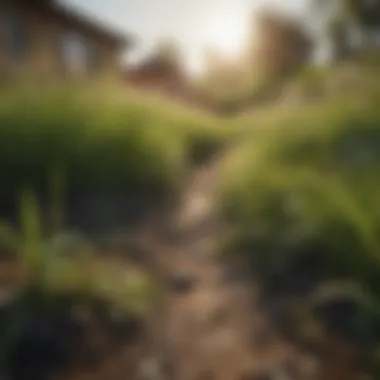 Infographic illustrating the ecological benefits of mega grass
