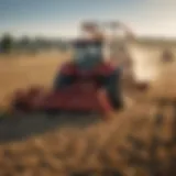 Omi Hay Rake in action in a field