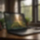 A person working on a laptop at home, representing remote work opportunities.